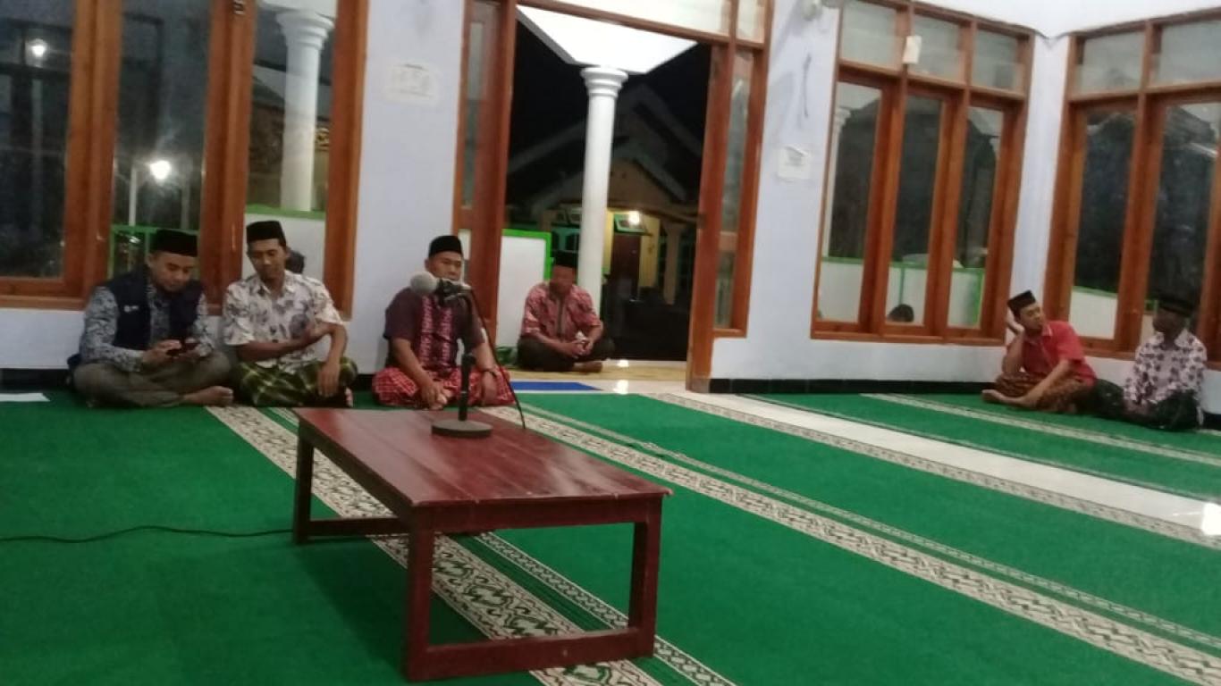 SOSIALISASI KESIAPSIAGAAN BENCANA MELALUI ACARA PENGAJIAN
